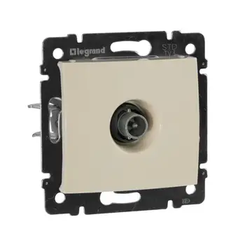 

Mechanism socket TV SP Valena pass 14db SL. Bone leg 774331