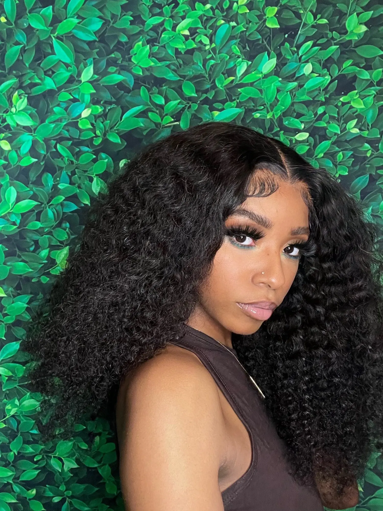 Remy Human Hair 13*4 Lace Frontal Deep Wave Wig photo review