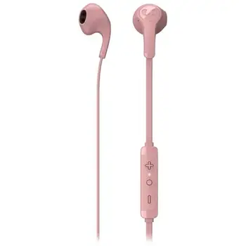 

Flow Stereo earphone with mic + volume button-pink