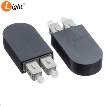 

5 pcs /lot SC/UPC with Duplex loopback FCI Loopback Multi mode Attenuator Fiber Optic Connector