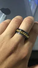 Anillos de cadena giratorios para hombre y mujer, 9 estilos, alivio del estrés, banda de boda, regalos de joyería para dedo