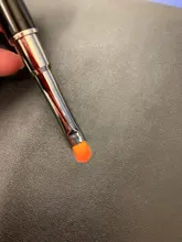 Espátula acrílica para uñas, herramienta de manicura, extensión de Gel UV, pincel para pintar Flores, 1 unidad