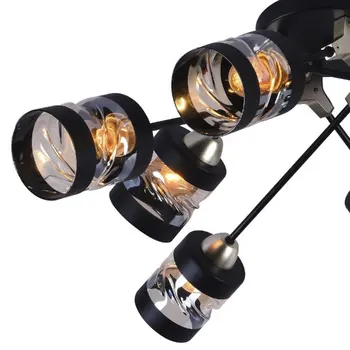 

Ceiling interior chandelier Regina in modern style, 60 W, e27, for 8 lamps