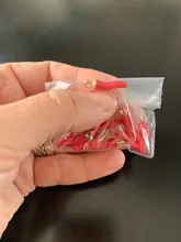 10 unids/lote chile rojo cuerno encanto de la aleación de talismán de accesorios de joyería DIY artesanía suerte fabricación de colgantes Vegetabal flotante 6*15mm