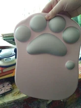 Mice-Mat Rest-Support Mouse-Pad Computer Wrist Silicone Cute PC No Nonslip Cat-Paw