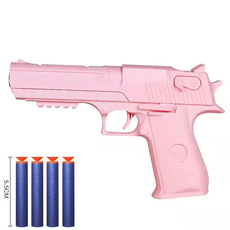 Pistolet Aigle Du Désert, Modèle De Pistolet À Balles Souples, Fléchettes  En Mousse, Jouet Manuel, Tir Blaster Pour Garçons Et Adultes, Cadeaux  Danniversaire Du 13,27 €