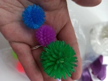 Cat Toy Ball Cat-Toys Spiky Funny Soft Creative Cute Colorful Stretch 10pcs