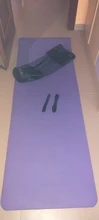 Estera de Fitness grande de 185cm para hombre principiante, esterilla de Yoga y de ejercicio para gimnasio, tapete antideslizante con bolsa