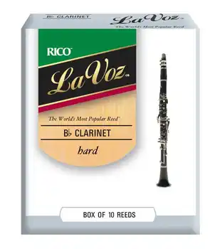 

Rcc10hd La Voz canes for clarinet BB, hard (hard), 10 PCs, Rico