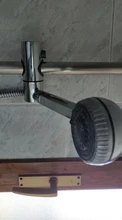 Deslizador de la cabeza Universal de 25MM para ducha de mano, soporte de soporte, abrazadera deslizante, deslizador de riel ajustable ABS para baño, 19-25mm
