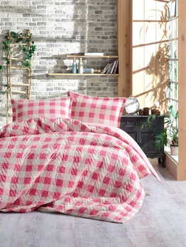 

Single Quilted Duvet Cover Set Made of 100% Cotton Yarn