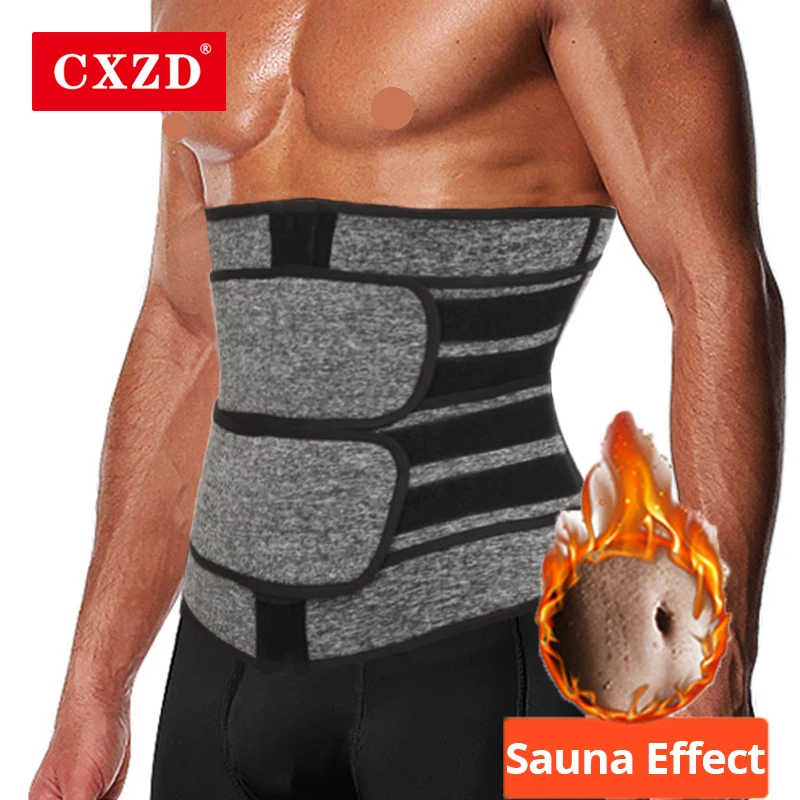 Uomo Vita Trainer Dimagrante Shaper Del Corpo Cintura Fiess Perdita di Peso Bruciare I Grassi Cintura Sportiva Sudore Trimmer Allenamento Cincher_voghion.com