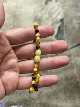 Collar de dentición hecho de ámbar báltico para el bebé - Simple de Paquetes - 3 Sizes - 10 Colors