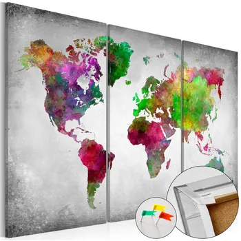 

Pictures of Cork-Diversity of World [Cork Map] - 120x80 cm