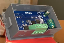 Controlador de Motor DC 5-30V, 12v, 24v, 5A, PWM, pantalla Digital de velocidad ajustable, codificador de relación de trabajo, frecuencia máxima de 15A, ZK-MG