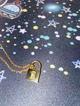 Collar de acero inoxidable chapado en oro para mujer, cadena de eslabones en O chapado en oro, regalo de cumpleaños para mujer