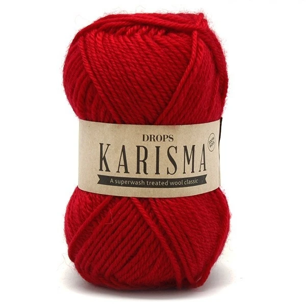 18 Red/красный Пряжа DROPS «Karisma» - Цвет: 18 Red/красный