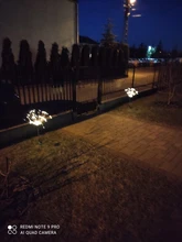 Solar Powered Outdoor Grass Globe Dandelion Lamp 90/120/150 LED For Garden Lawn Lawn