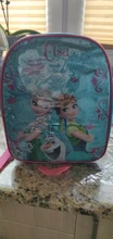 Disney 3 unids/set niños de dibujos animados de las niñas Elsa princesa mochilas lindo niños mochilas de los niños de la escuela bolsa