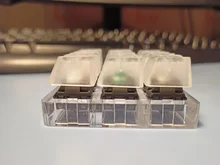 Acrylic Keyboard Tester Plastic Keycap Sampler for Cherry MX Switches