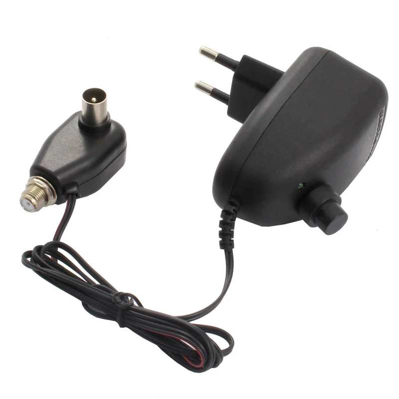 Adjustable power supply for digital aerial antennas 2-12V under F connector | Электроника