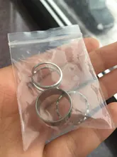 Conjunto de anillos circulares Punk para mujer, Hiphop/Rock, accesorios de dedo con índice de apertura, hebilla, anillo de cola de junta, joyería