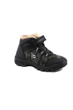 

Male Child boots Furry Camouflage Boots against the cold-proof fashion kids' hiking boots