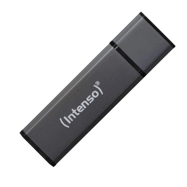 Флешка INTENSO Alu Line 3521481 USB 2,0 32GB Black
