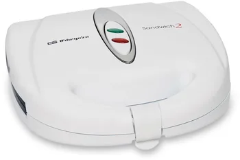

ORBEGOZO SANDWICH MAKER SW5000 WHITE 800W