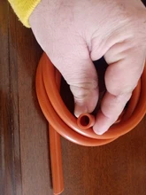 Manguera roja de silicona de alta calidad para acuario, tubo Flexible de Gel de sílice para bomba de aire, nivel de alimentos, 100cm, ID, 2 ~ 32mm