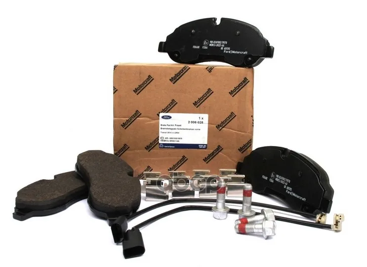 Колодки Тормозные Дисковые Передние Motorcraft Ford Transit- FORD арт. 2006028