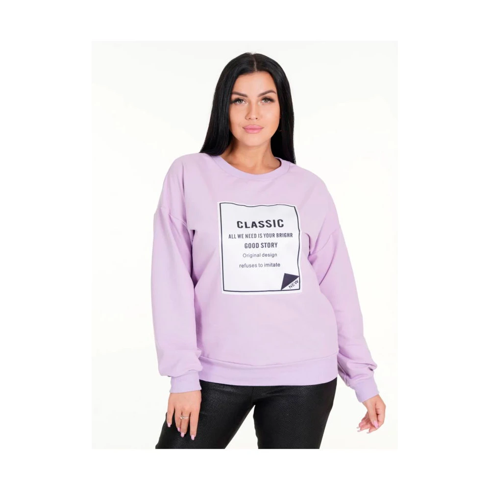 Sudadera para mujer, con dos hilos y lycra, n. ° 46,48,50,52,54,56,58| Sudaderas con capucha y - AliExpress