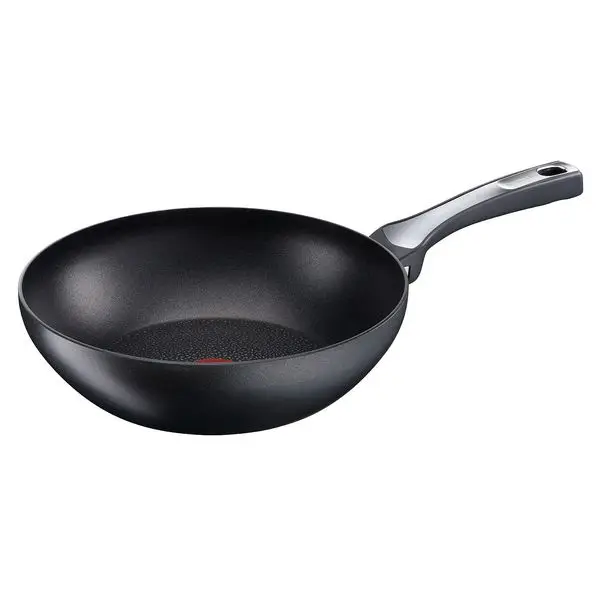 Сковорода с антипригарным покрытием Tefal Expertise Wok черный(ø 28 см