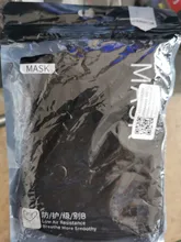 Mascarilla facial lavable y reutilizable de algodón, máscara protectora, color negro, 10 unidades