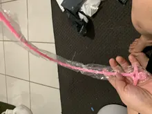 Imán de luz LED de 60cm, herramienta de garaje Flexible, reparación de pastilla magnética, mango de plástico rojo Flexible, agarrador de Metal