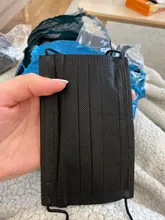 10-200 Uds máscara de niño desechable cara máscara negro no tejida 3 capa de máscara de la boca Anti polvo transpirable protección mascarillas para niños envío rápido