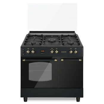 

Kitchen + INFINITON CCRST9891TNHPE-glass lid, 5 fires, 109 litres, width 90cm, energy Class A