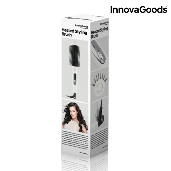 InnovaGoods нагреваемая щетка для укладки