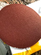 Polishing-Machine Sandpaper Self-Adhesive-Disc-Sand Grinding Round-Back Red Velvet 9inch