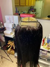 Lemoda-mechones de cabello humano liso brasileño, extensiones de cabello Remy, color negro Natural, 100%, 30 pulgadas, envío rápido