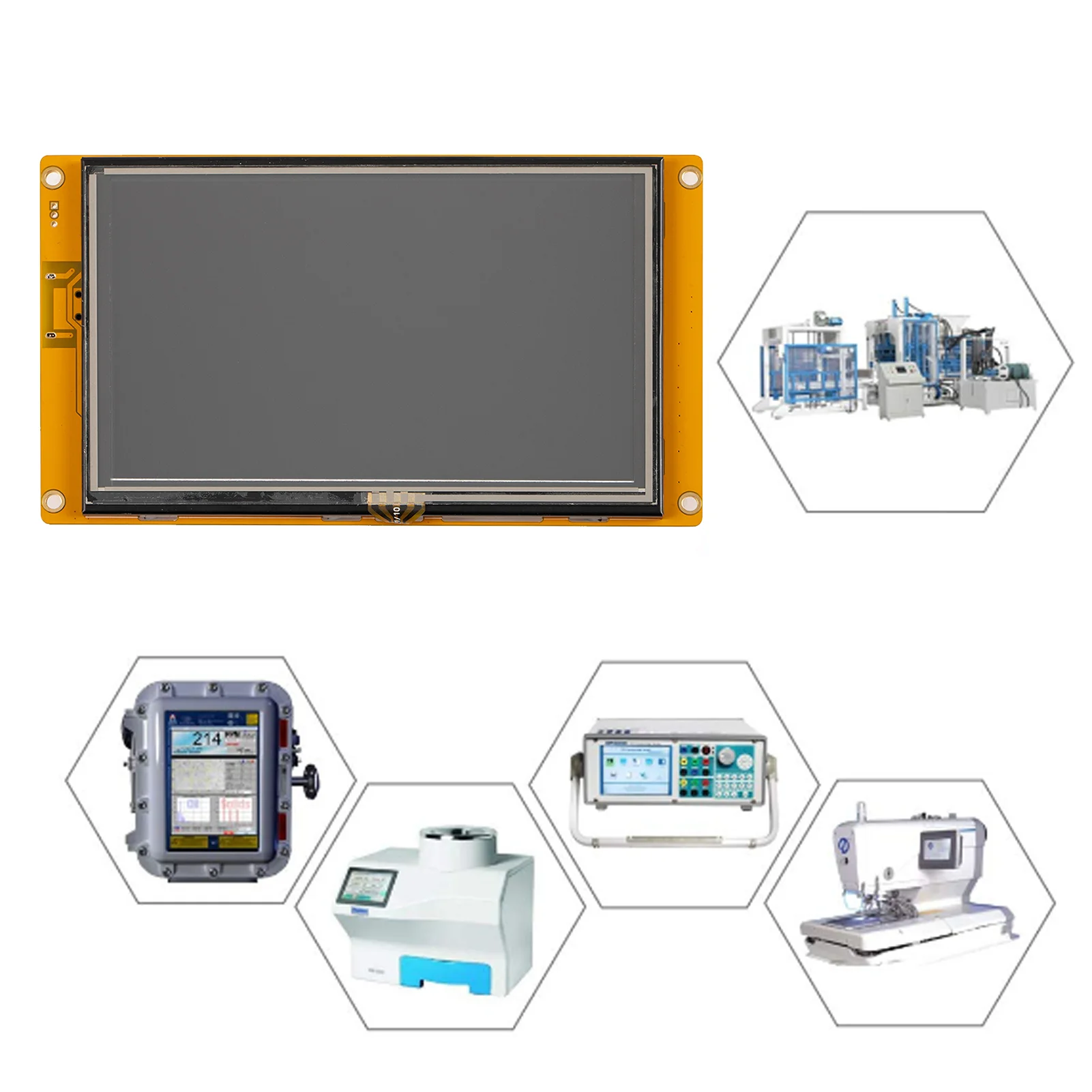 STONE 4.3-10.1 Inch Graphic TFT LCD Module Intelligent Control Board HMI Smart Touch Screen Display with UART Port