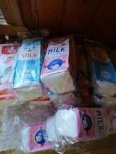 Estuche escolar de Corea para niños y niñas, estuche de lápices de leche inusuales, material escolar