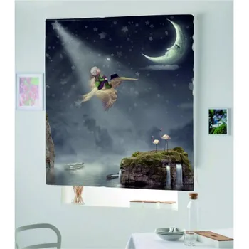 

Blind Iroa Youth Digital Night 003! ROLLER BLINDS TRANSLUCENT! (100X170)