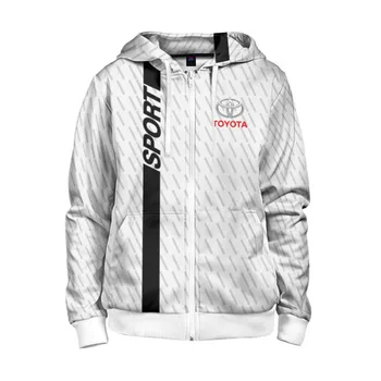 

Children's sweatshirt 3D with zipper Toyota sport