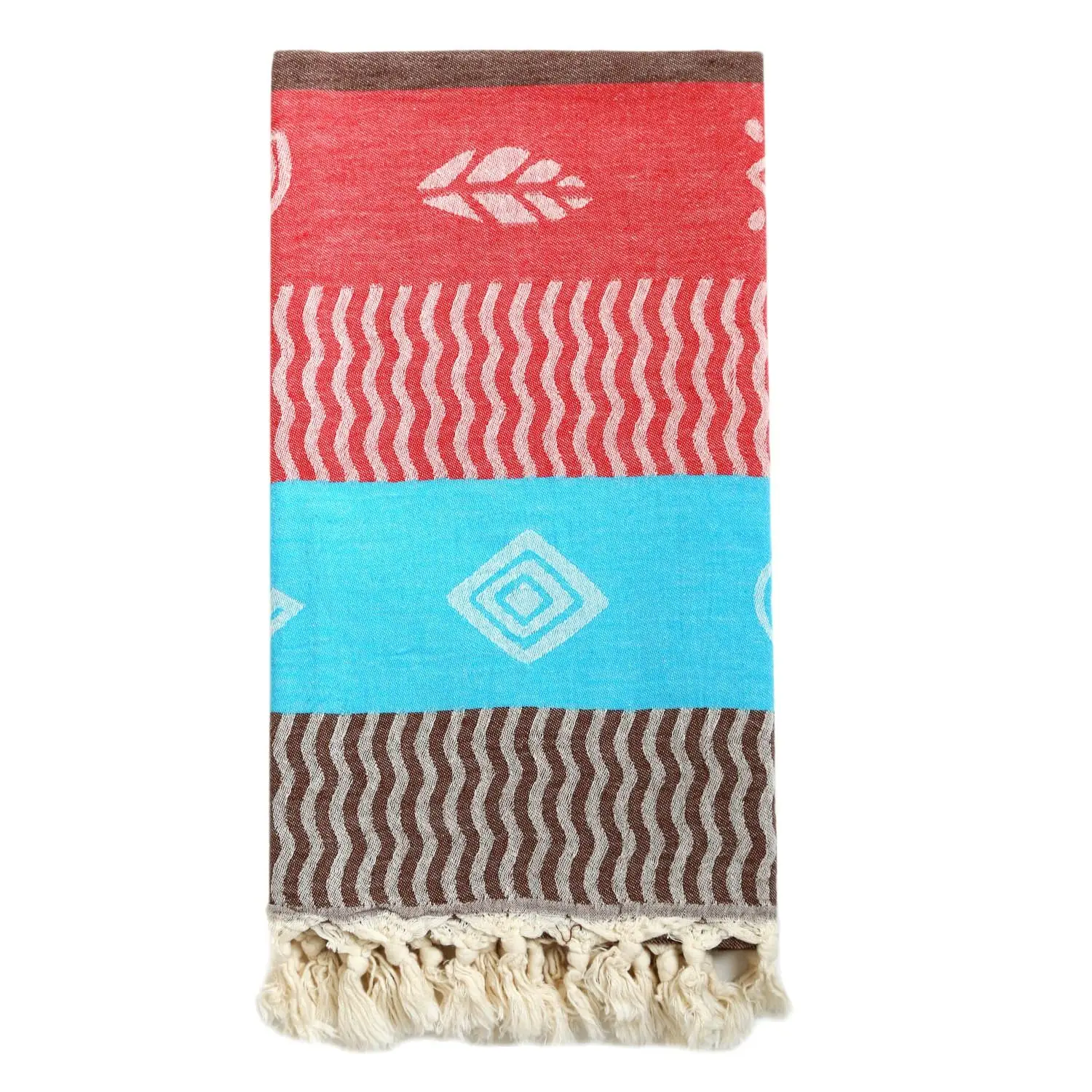 

LIVORDO Highly Absorbent And Soft Luxury Turkish Beach And Bath Pestemal Towel 100x160 Cm(39"x62") 350 Gr.(0.77 Lbs)