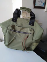 Mochila impermeable de nailon para mujer, morral escolar de gran capacidad, informal, de Color sólido, mochila para portátil de viaje, chicas adolescentes