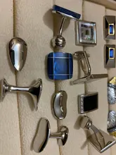 Joyería de kflk moda mancuernas de la camisa para el regalo para hombre marca cuff links botones azul alta calidad abotoaduras gemelos envío libre