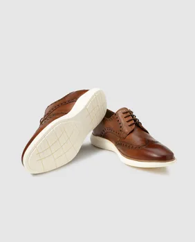 

Men's brogues Formula Young in brown leather