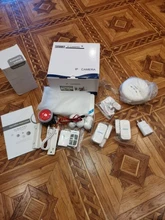 KERUI-sistema de alarma de seguridad para el hogar Detector de movimiento, Control de fuego, Detector de humo, alarma, pantalla con WIFI, GSM, TFT, 1,7 pulgadas, W18