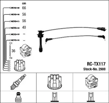 

Comp. harness TOYOTA CELICA (ST20 _, AT20 _) 2.0 i 16V 1996/04-199